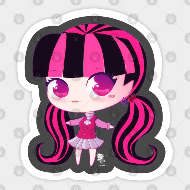 vampire girl Sticker by lezettern